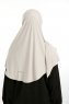Nermin - Sandy Scarfs Hijab Taupe Clair