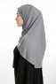 Nermin - Sandy Scarfs Hijab Gris Foncé