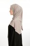 Nermin - Sandy Scarfs Hijab Gris Pierre
