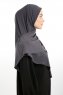 Nermin - Sandy Scarfs Hijab Anthracite