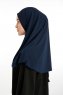 Ilay - Sandy Turban Hijab Bleu Marin
