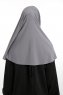 Ilay - Sandy Turban Hijab Gris Foncé