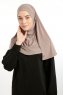 Ilay - Sandy Turban Hijab Gris Pierre