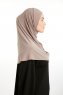 Ilay - Sandy Turban Hijab Gris Pierre