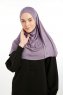 Feriha - HIjab Turban Viscose Violet Foncé