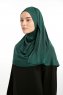 Feriha - HIjab Turban Viscose Vert Foncé