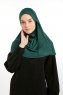 Feriha - HIjab Turban Viscose Vert Foncé