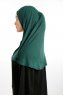 Feriha - HIjab Turban Viscose Vert Foncé