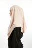 Bengi - Micro Krep Turban Hijab Taupe Clair