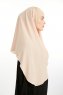 Bengi - Micro Krep Turban Hijab Beige