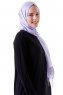 Demet - Hijab Pashmina Violet Clair
