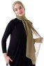 Hadise - Hijab Chiffon Kaki