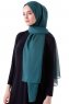 Hadise - Hijab Chiffon Vert Foncé