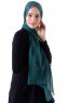 Hadise - Hijab Chiffon Vert Foncé