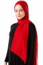 Hadise - Hijab Chiffon Rouge