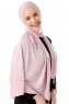 Neylan - Hijab Rose Clair Basique En Jersey