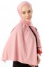 Neylan - Hijab Rose Basique En Jersey