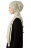 Neylan - Hijab Vert Clair Basique En Jersey