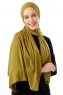 Neylan - Hijab Olive Verte Basique En Jersey