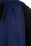 Esra - Hijab Chiffon Bleu Marin