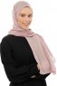 Esra - Hijab Chiffon Rose Foncé