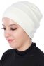 Stella - Turban En Coton Crème