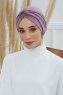 Astrid - Turban En Coton Lilac