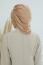 Isabella - Turban En Coton Sand