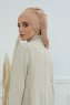 Isabella - Turban En Coton Sand