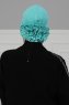 Elisabeth - Turban En Coton Turquoise
