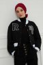Ellie - Turban En Coton Bordeaux