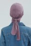 Ellie - Turban En Coton Lilac