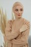 Ellie - Turban En Coton Sand