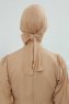 Ellie - Turban En Coton Sand