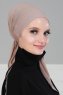 Felicia - Turban En Coton Taupe