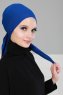 Felicia - Turban En Coton Bleu