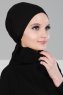Felicia - Turban En Coton Noir