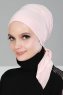 Felicia - Turban En Coton Vieux Rose