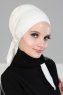 Felicia - Turban En Coton Crème