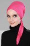 Felicia - Turban En Coton Fuchsia