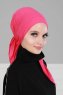 Felicia - Turban En Coton Fuchsia