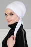 Felicia - Turban En Coton Blanc