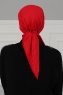 Felicia - Turban En Coton Rouge