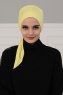 Felicia - Turban En Coton Jaune