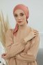 Felicia - Turban En Coton Saumon