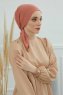 Felicia - Turban En Coton Saumon