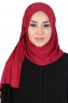 Sigrid - Hijab Coton Bordeaux - Ayse Turban