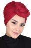 Sigrid - Hijab Coton Bordeaux - Ayse Turban