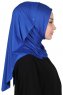 Sigrid - Hijab Coton Bleu - Ayse Turban