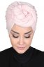 Sigrid - Hijab Coton Vieux Rose - Ayse Turban